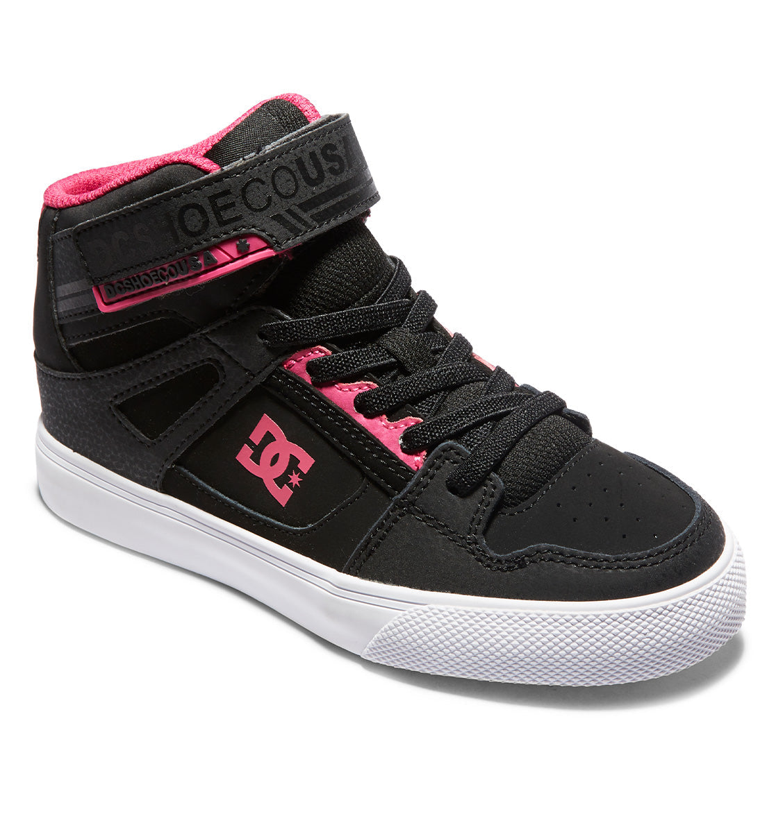 Kids' Pure High Elastic Lace High-Top Shoes