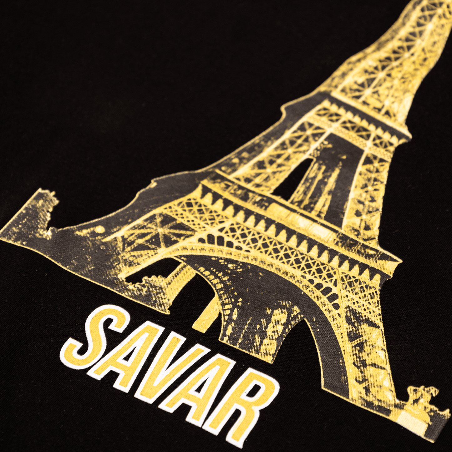 Men's Paris Printed Short Sleeves T-Shirt