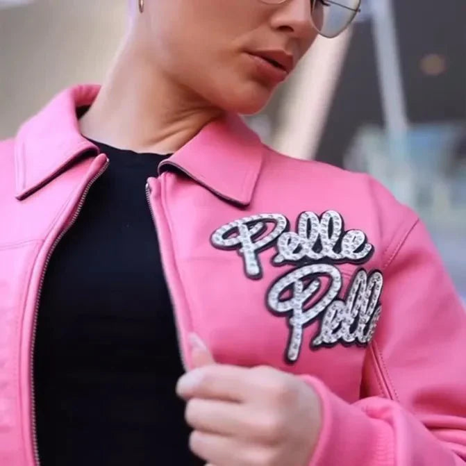 Women's World Famous Soda Club Leather Jacket