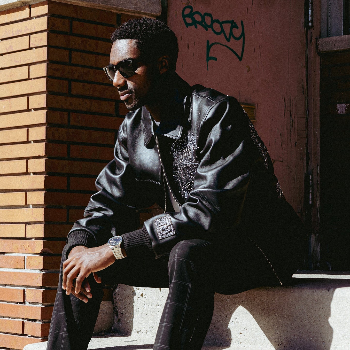 Pelle-Pelle X TB Men's Chi-Town Leather Jacket