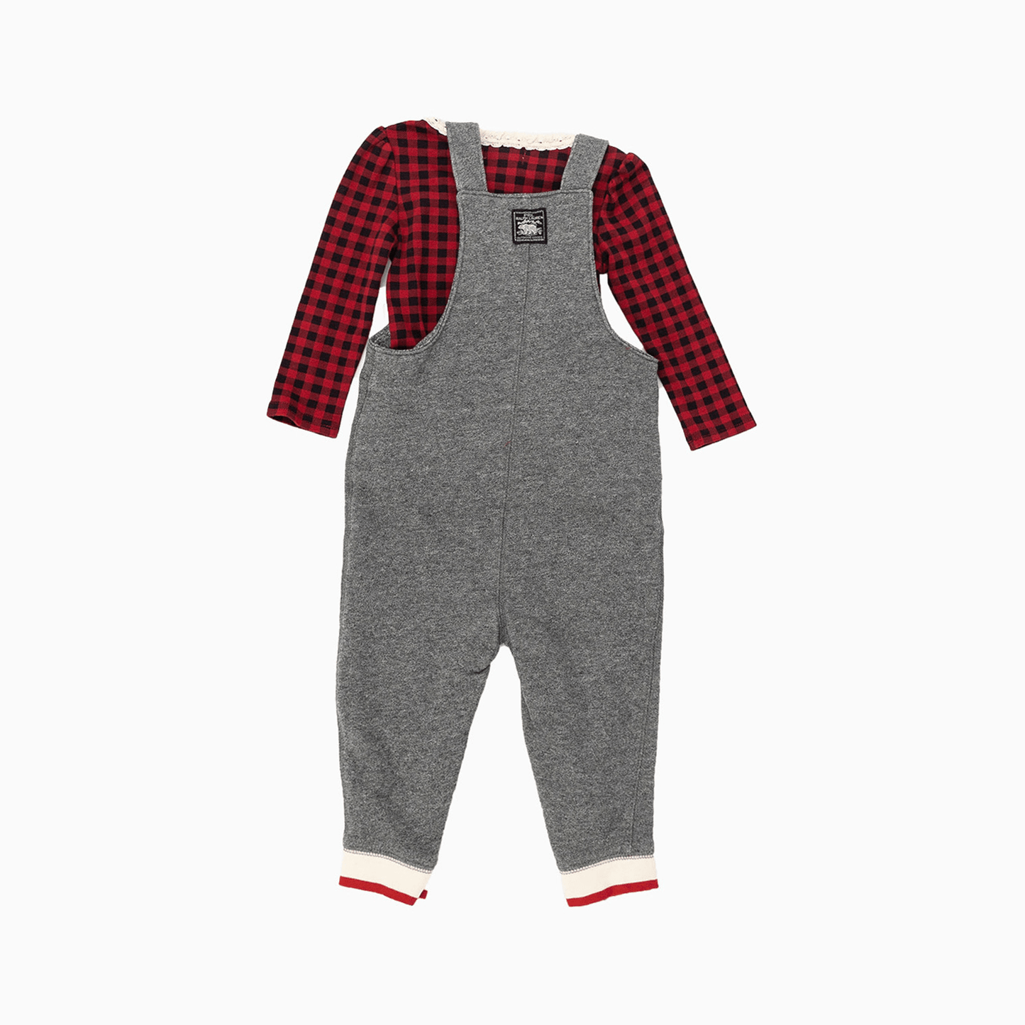 Kid's Jumper Printed 2 Piece Romper Set