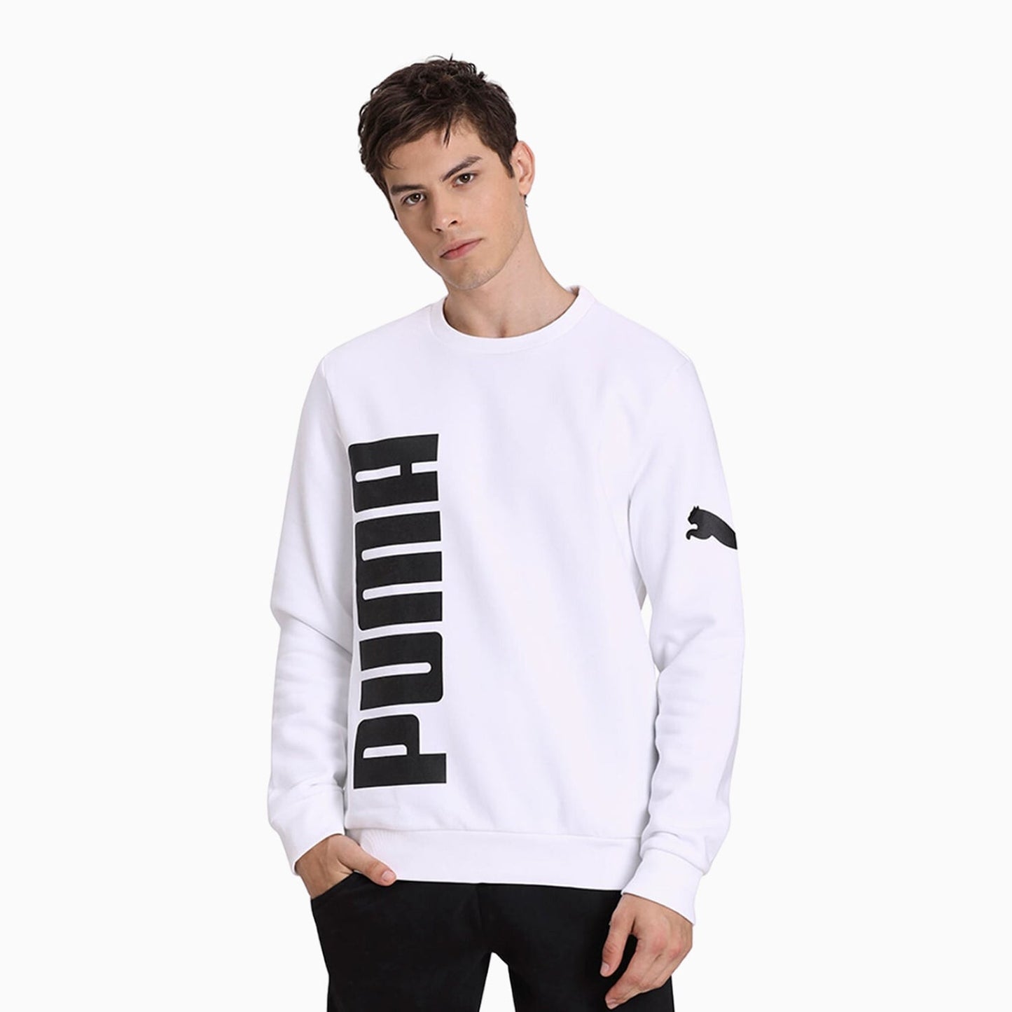 Men's Big Logo Crew Neck Sweatshirt