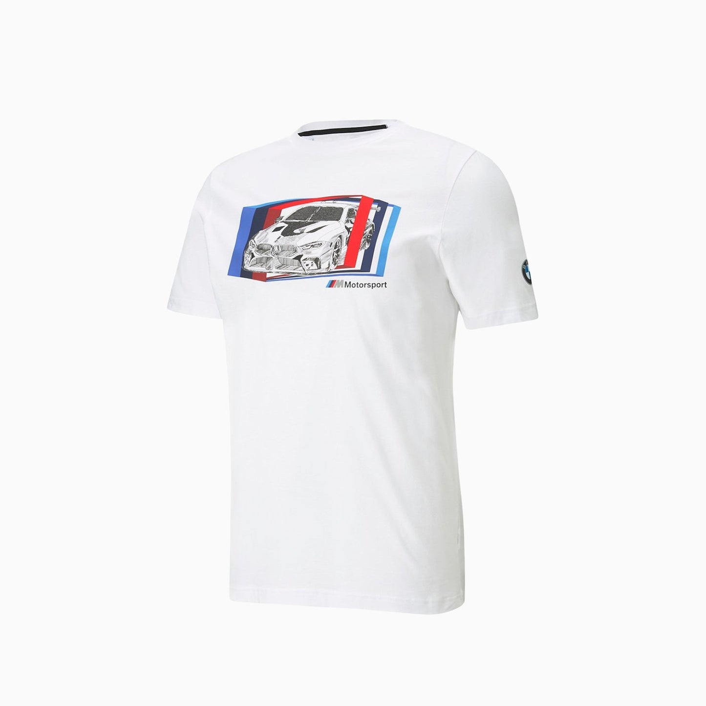 Men's BMW M Motorsport Car Graphic T Shirt