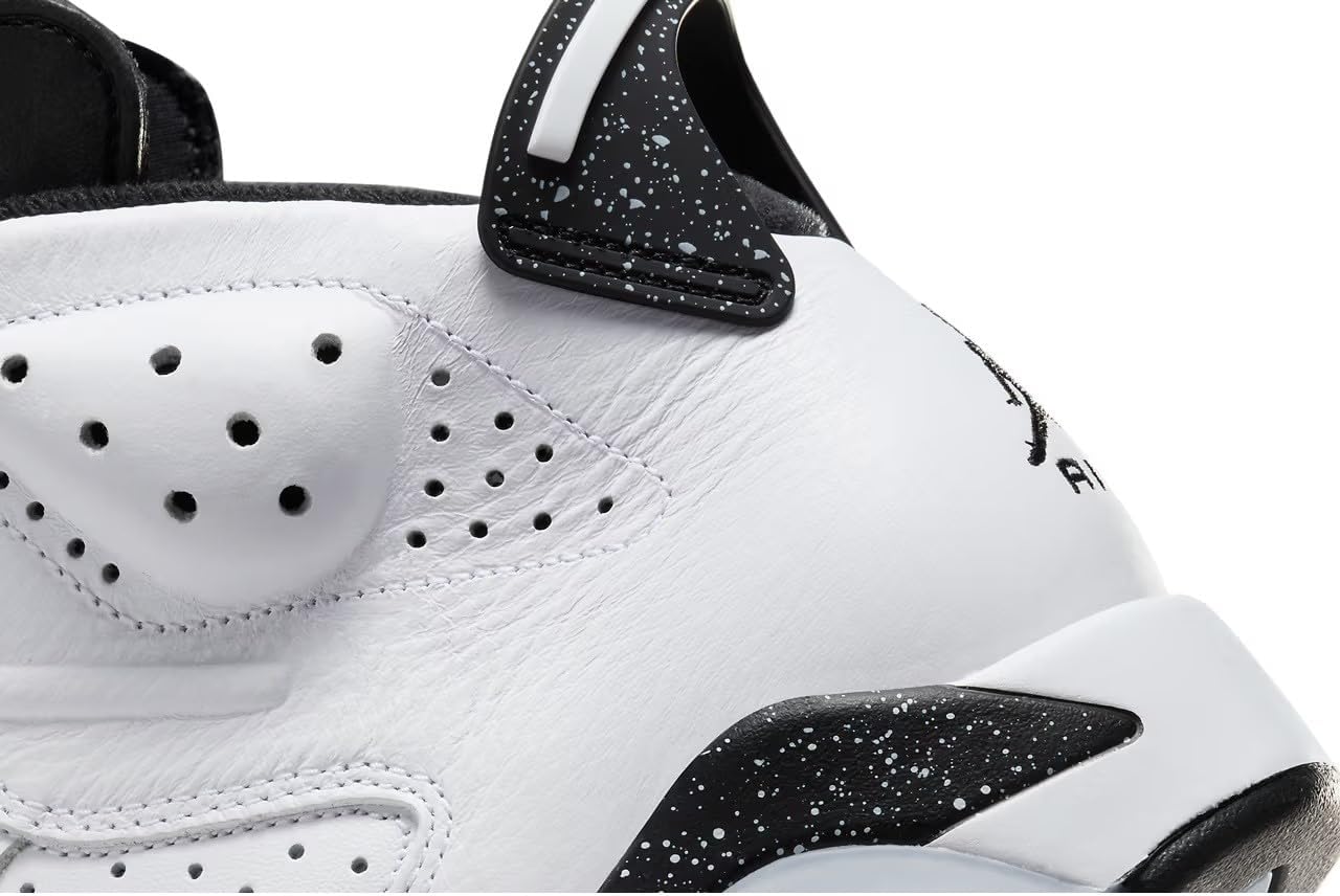 NIKE Jordan Men's 6 Retro Reverse Oreo White/Black (CT8529 112) - 9