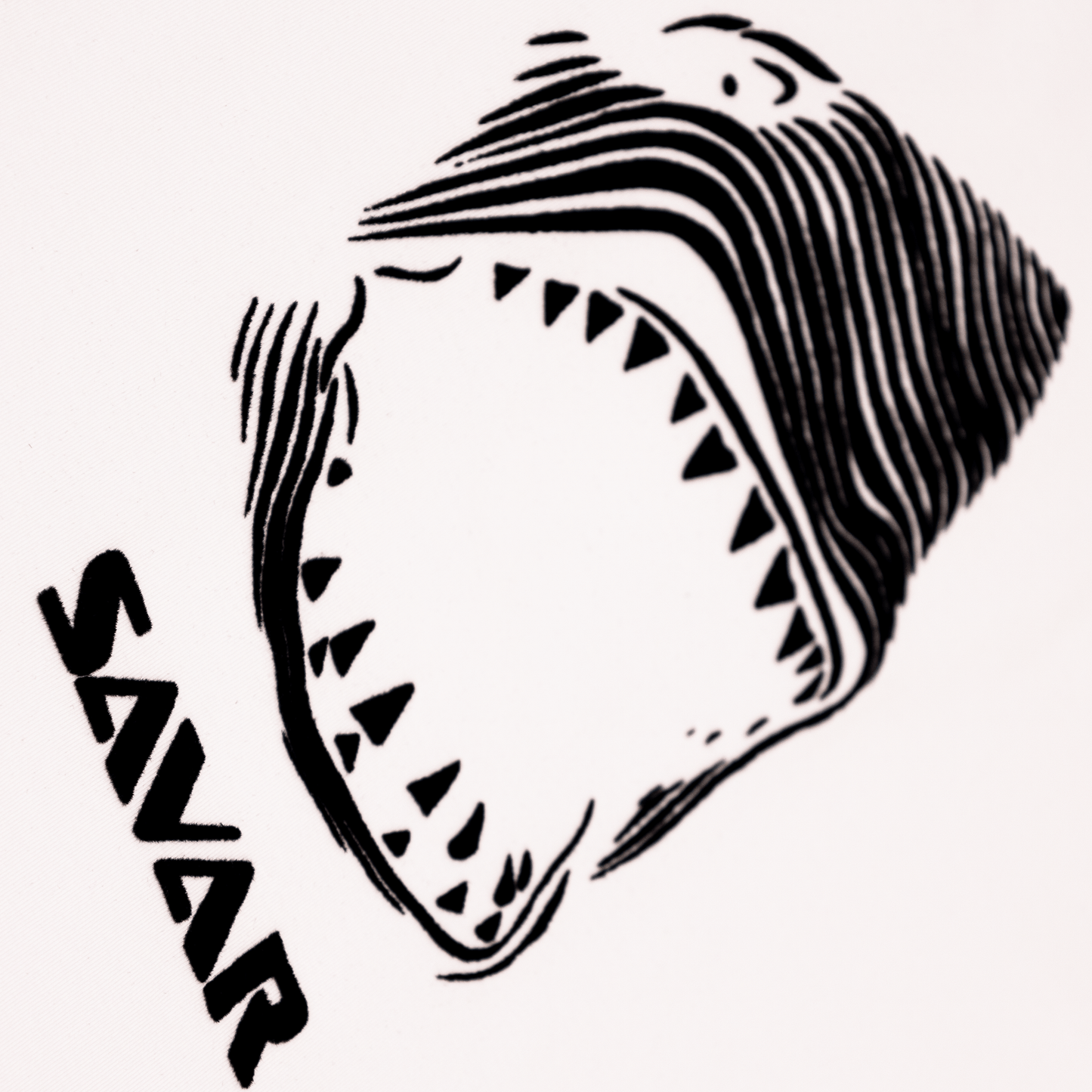 Men's Savar Shark Short Sleeve Logo T-Shirt