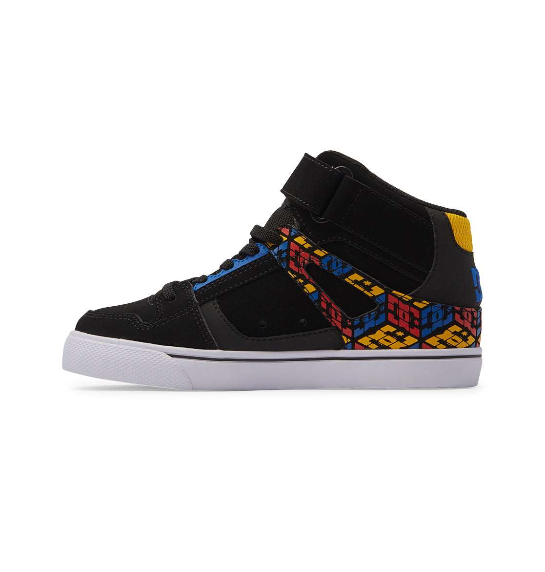 Kids' Pure High Elastic Lace High-Top Shoes