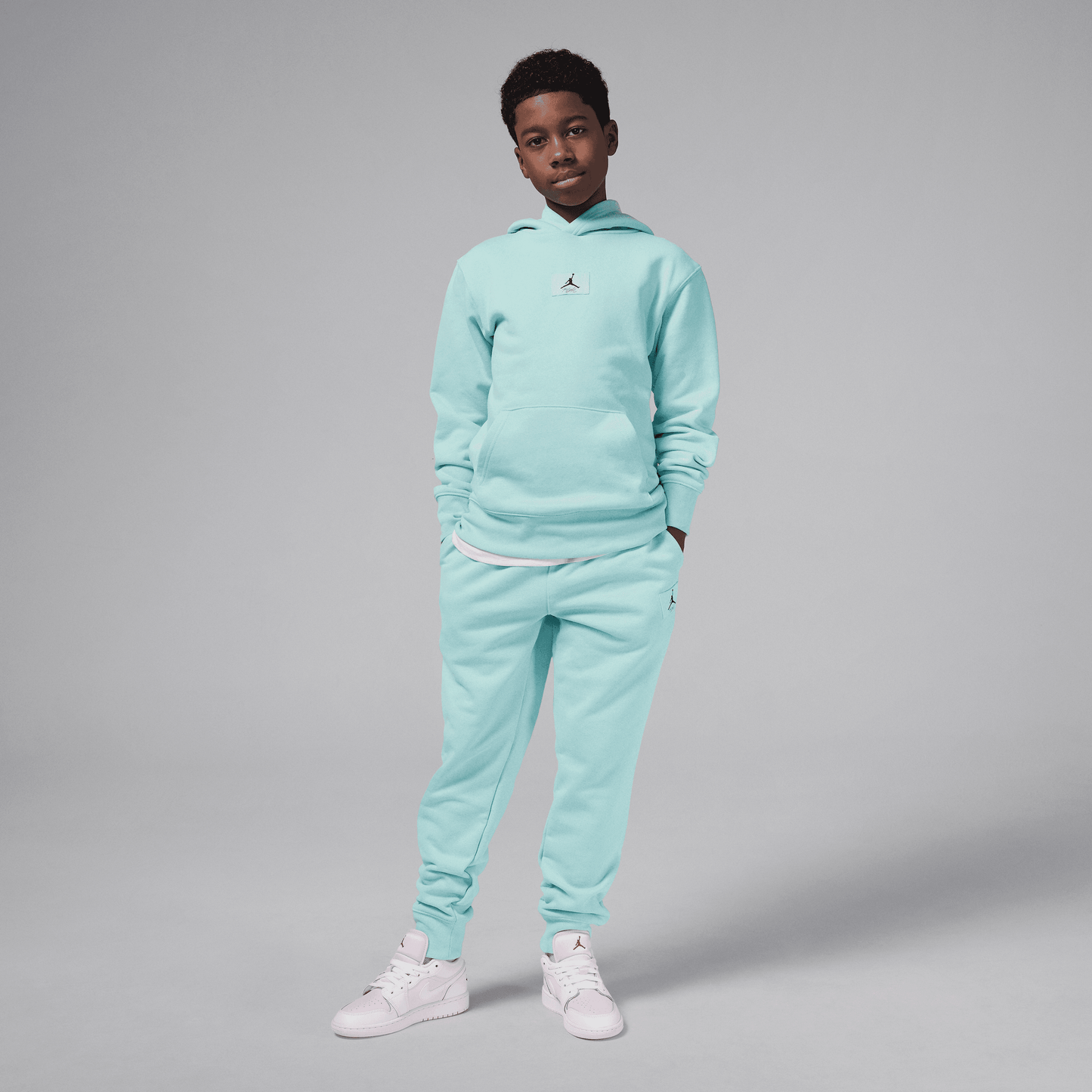 Kid's Air Jordan 1 Low "Pink Foam" Grade School
