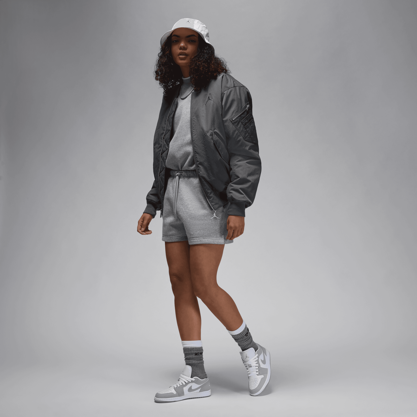 Women's Air Jordan 1 Low "'White Wolf Grey"