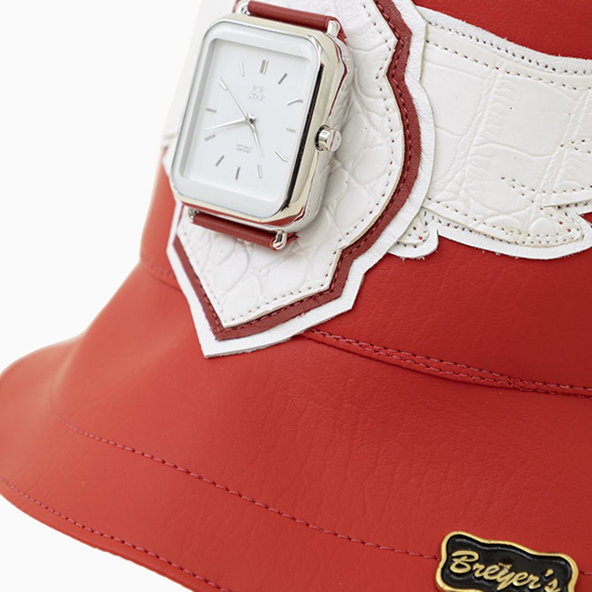 Breyer's Buck 50 Bucket Leather Watch Hat