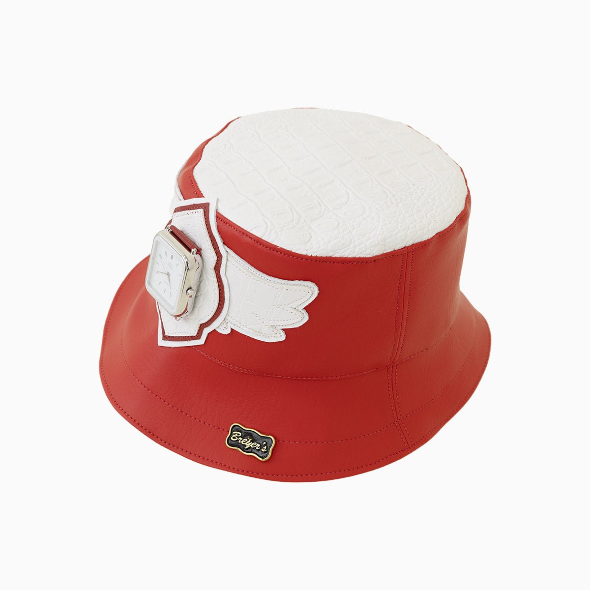 Breyer's Buck 50 Bucket Leather Watch Hat