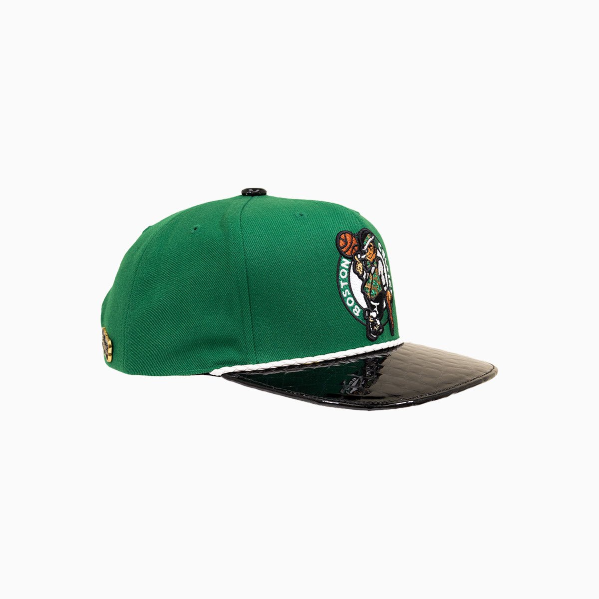 Breyer's Buck 50 Boston Celtics Hat With Leather Visor