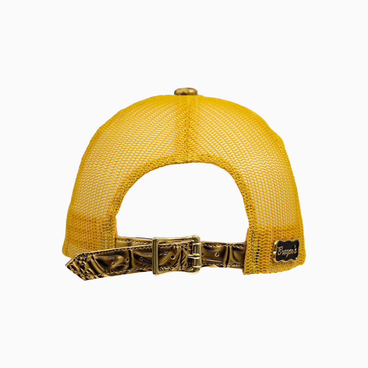 Breyer's Buck 50 Wool Trucker Hat With Leather Visor