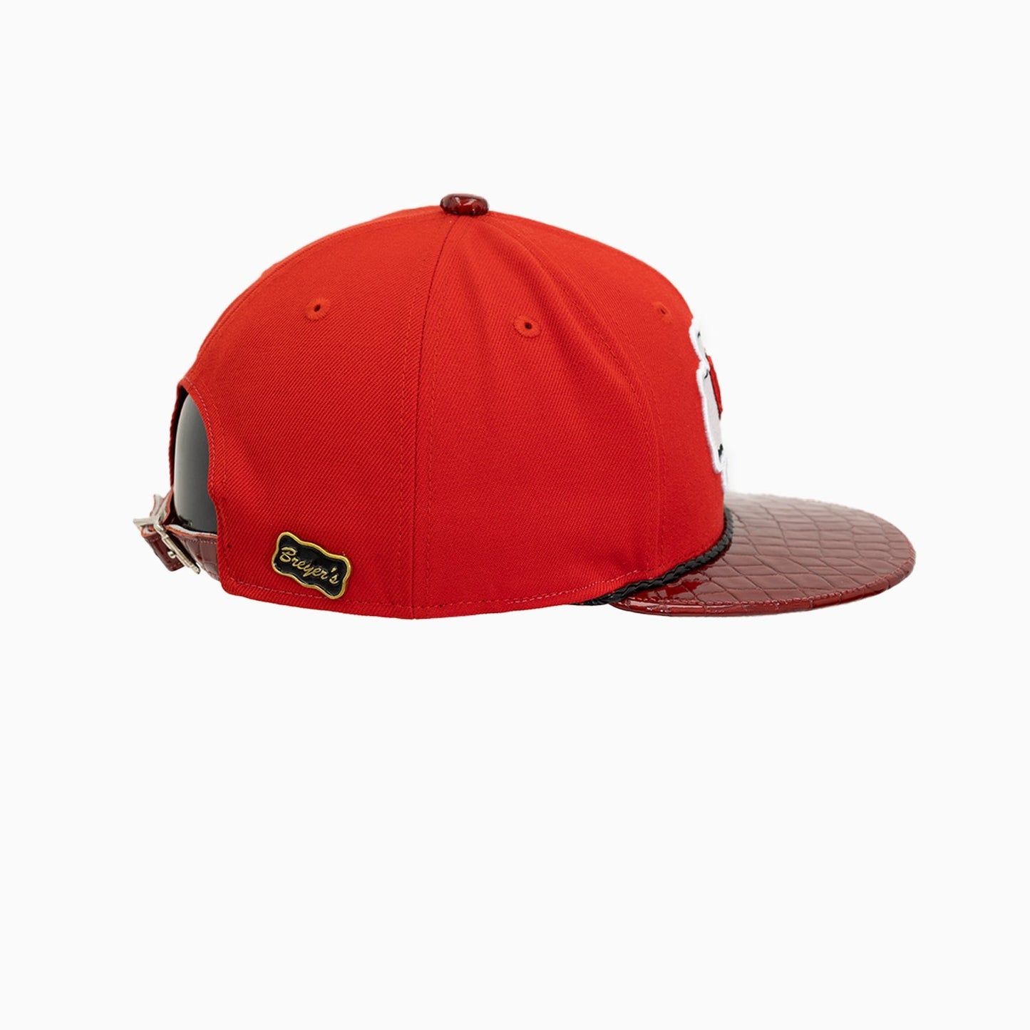 Breyer's Buck 50 Kansas City Chiefs Hat With Leather Visor