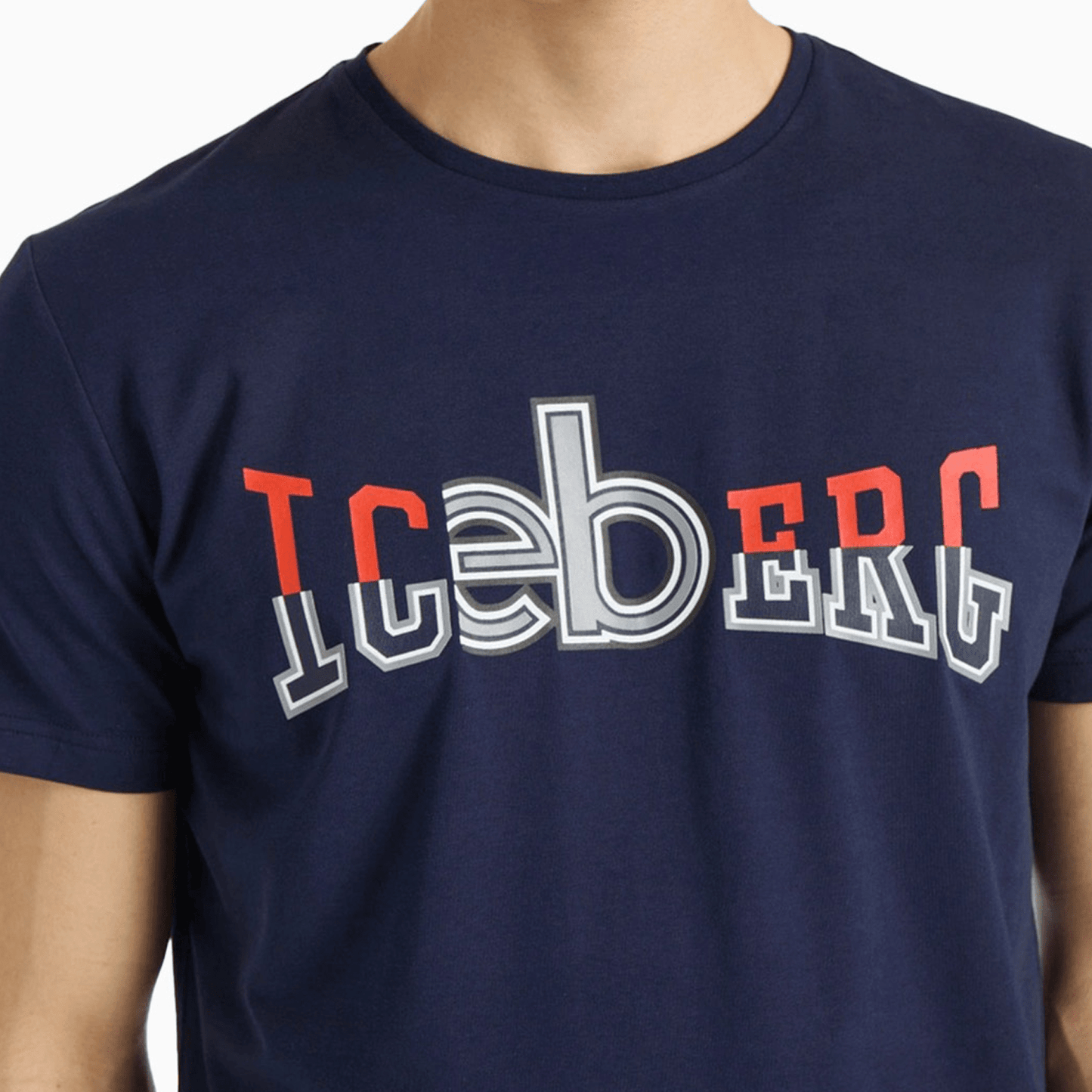 Men's 3D Effect Logo T Shirt