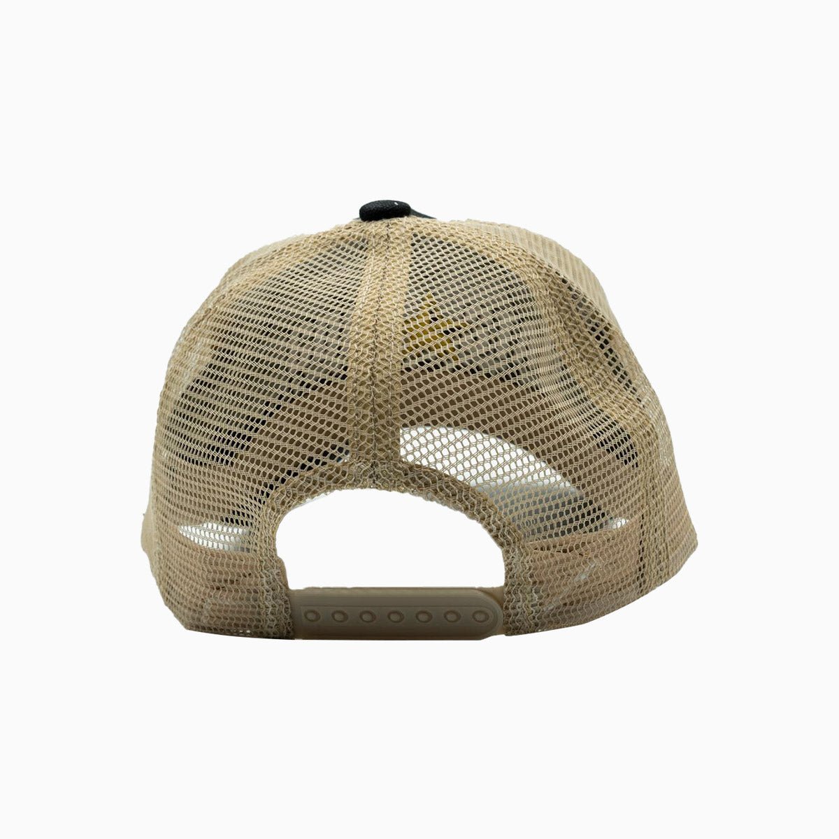 The Bull Black Beige Trucker Hat