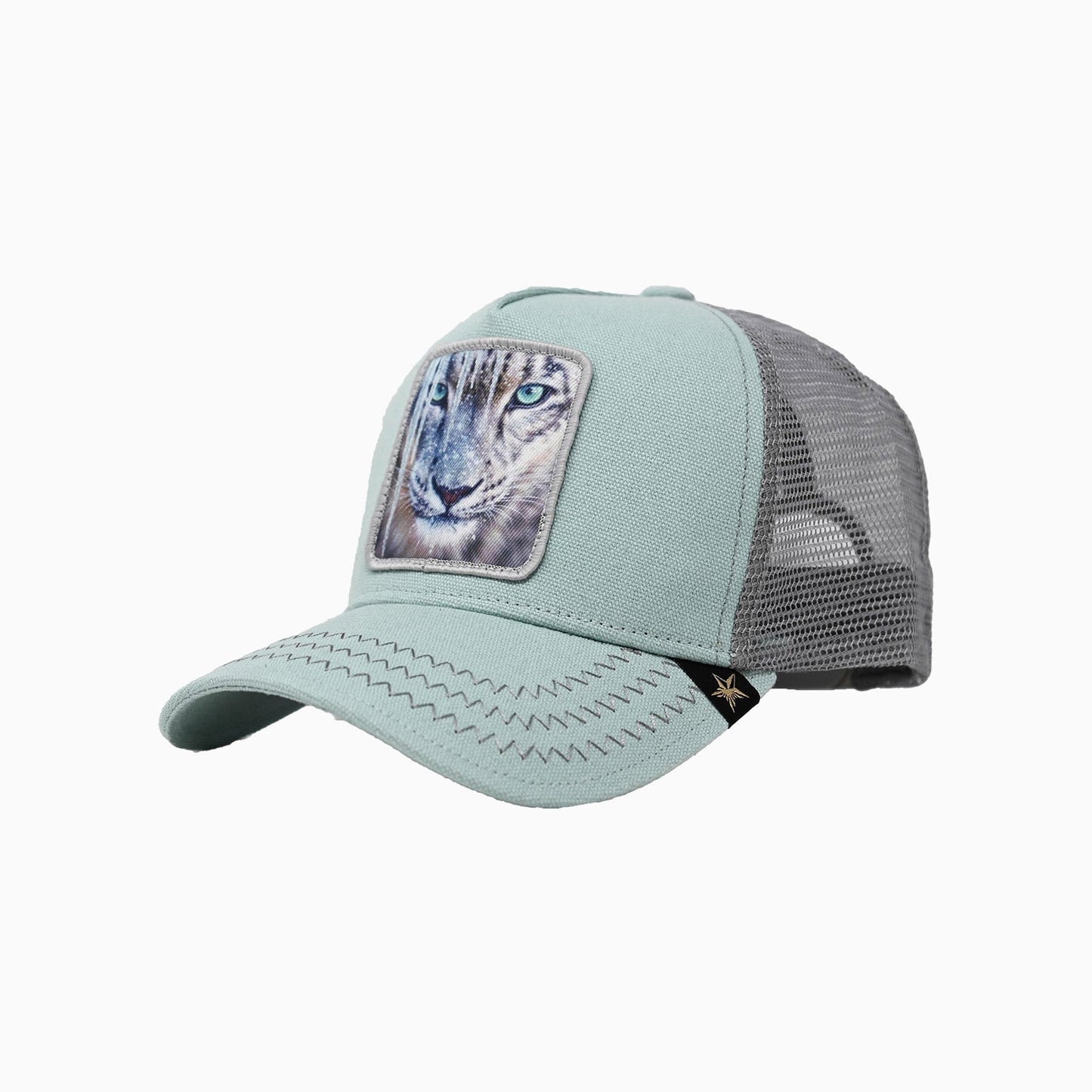 The Tiger Ice Green Trucker Hat