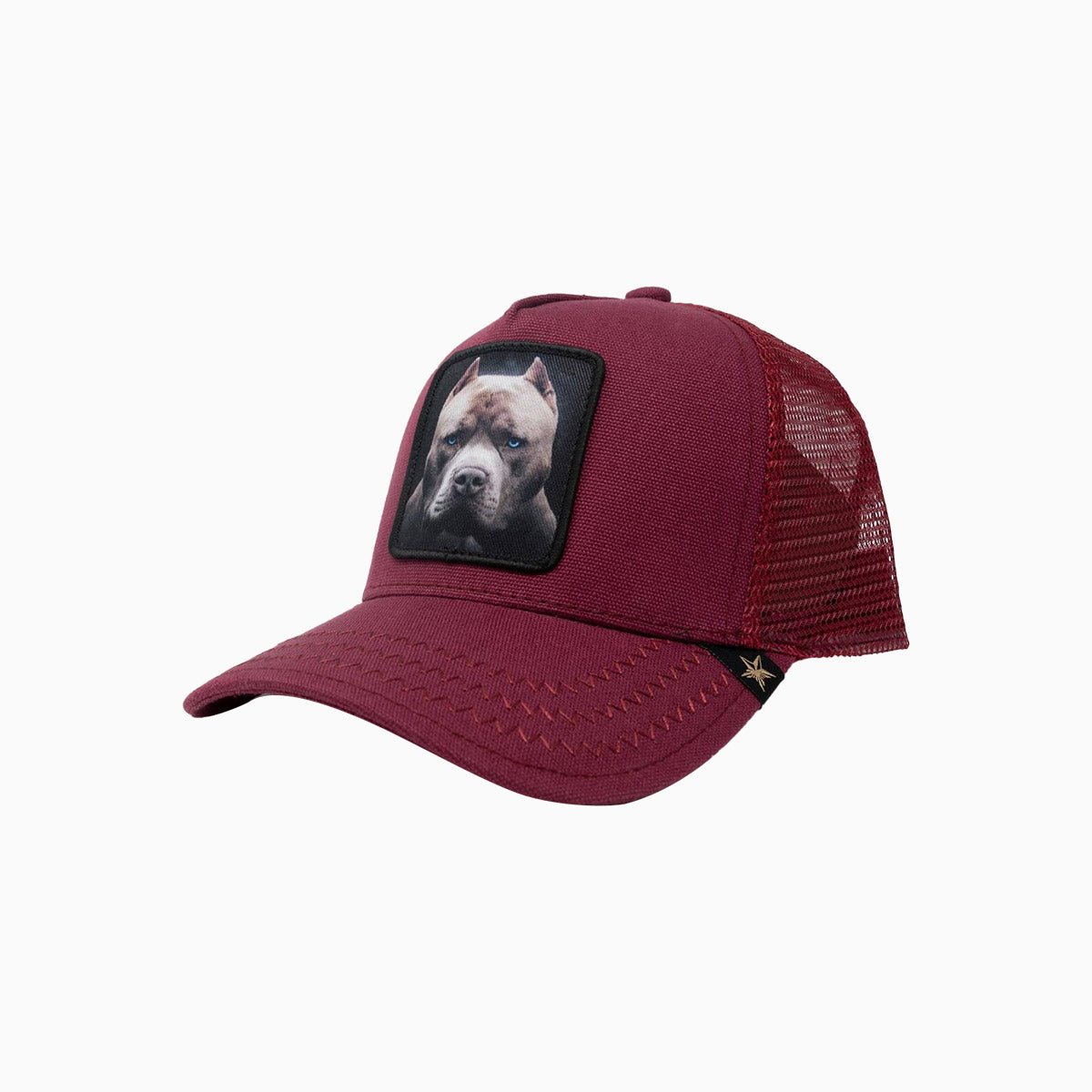 The Pit Bull Burgundy Trucker Hat