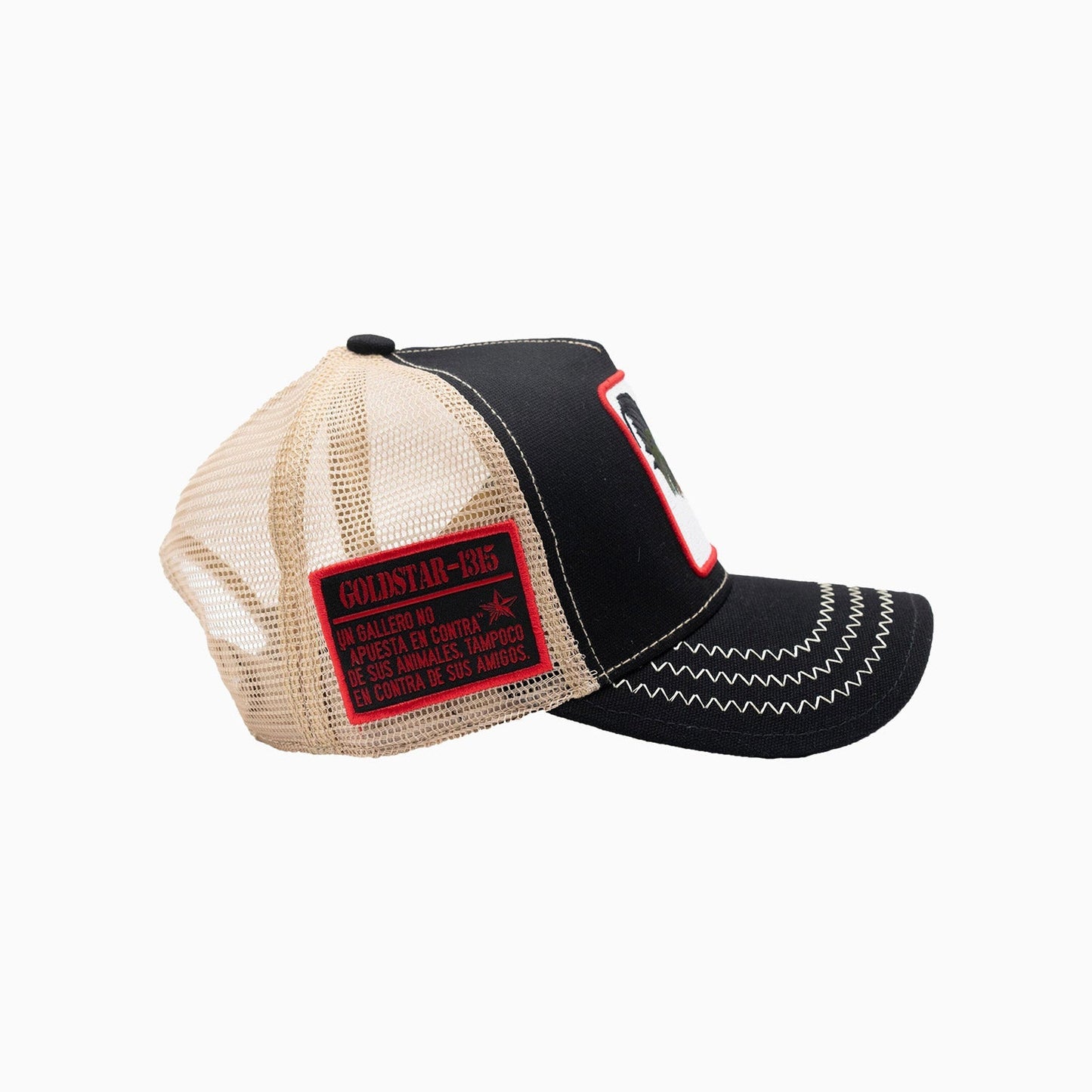 The Rooster Black Trucker Hat