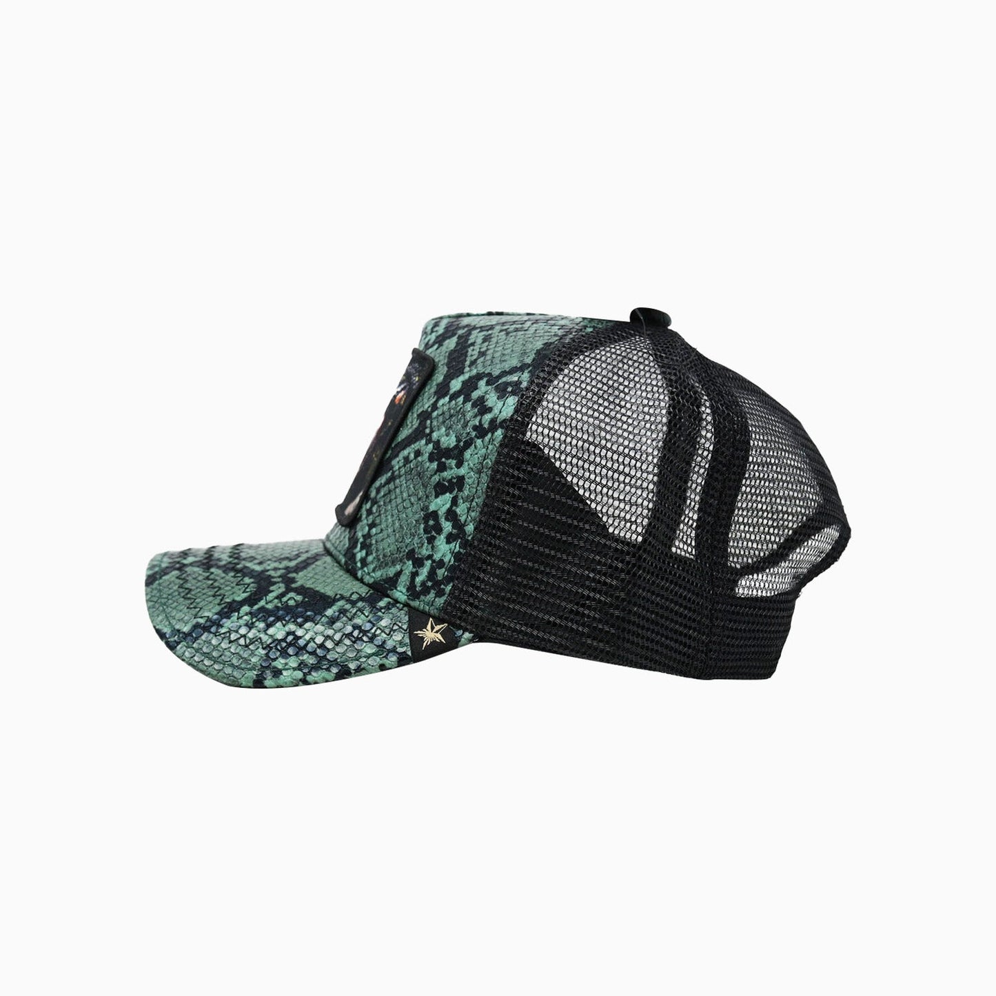 Men's Trucker Sneak Leather Hat