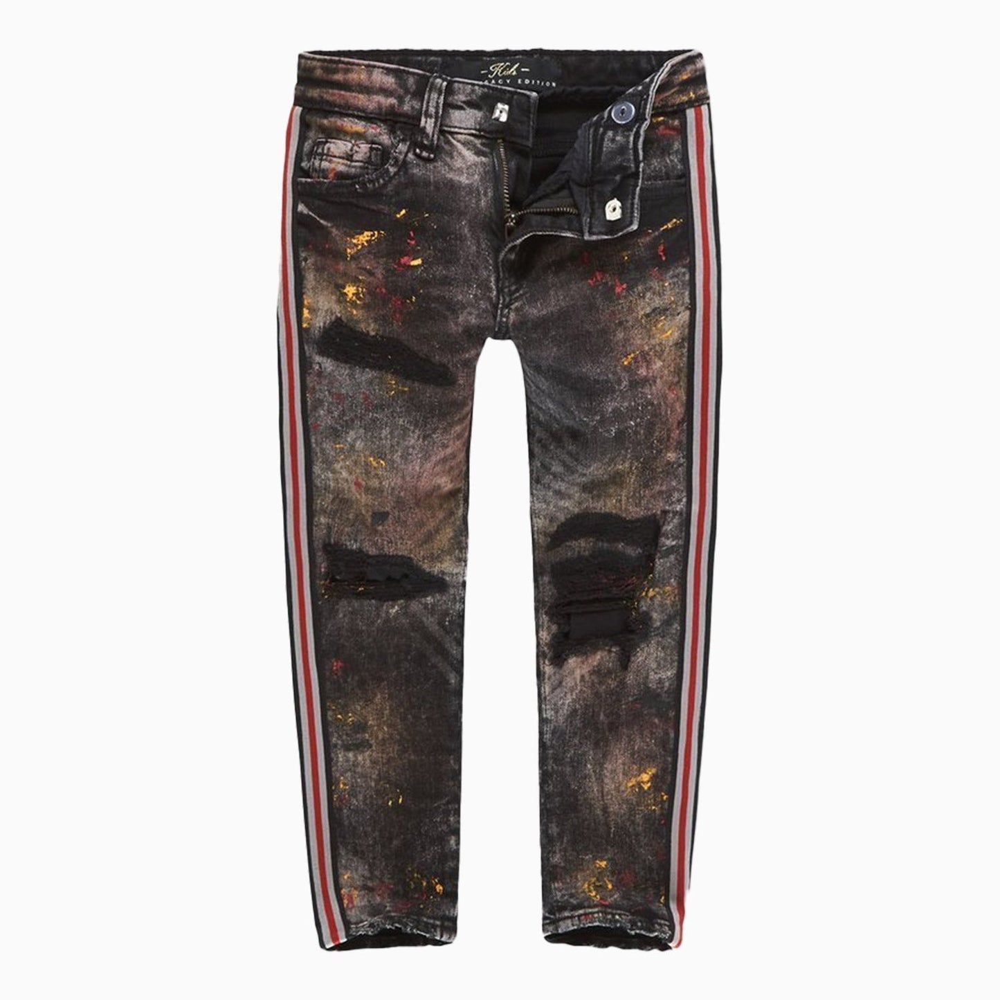 Kid's Sparta Striped Denim Pant