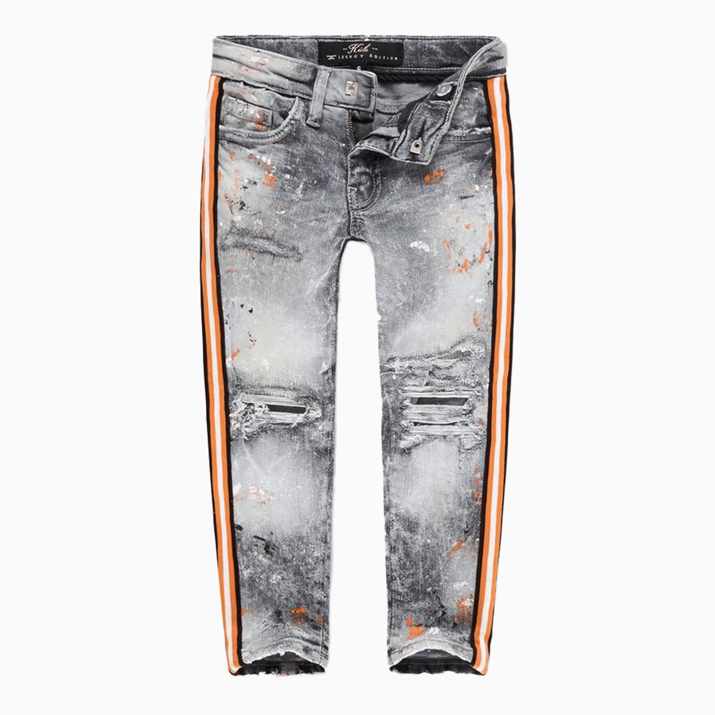 Kid's Sparta Striped Denim Pant