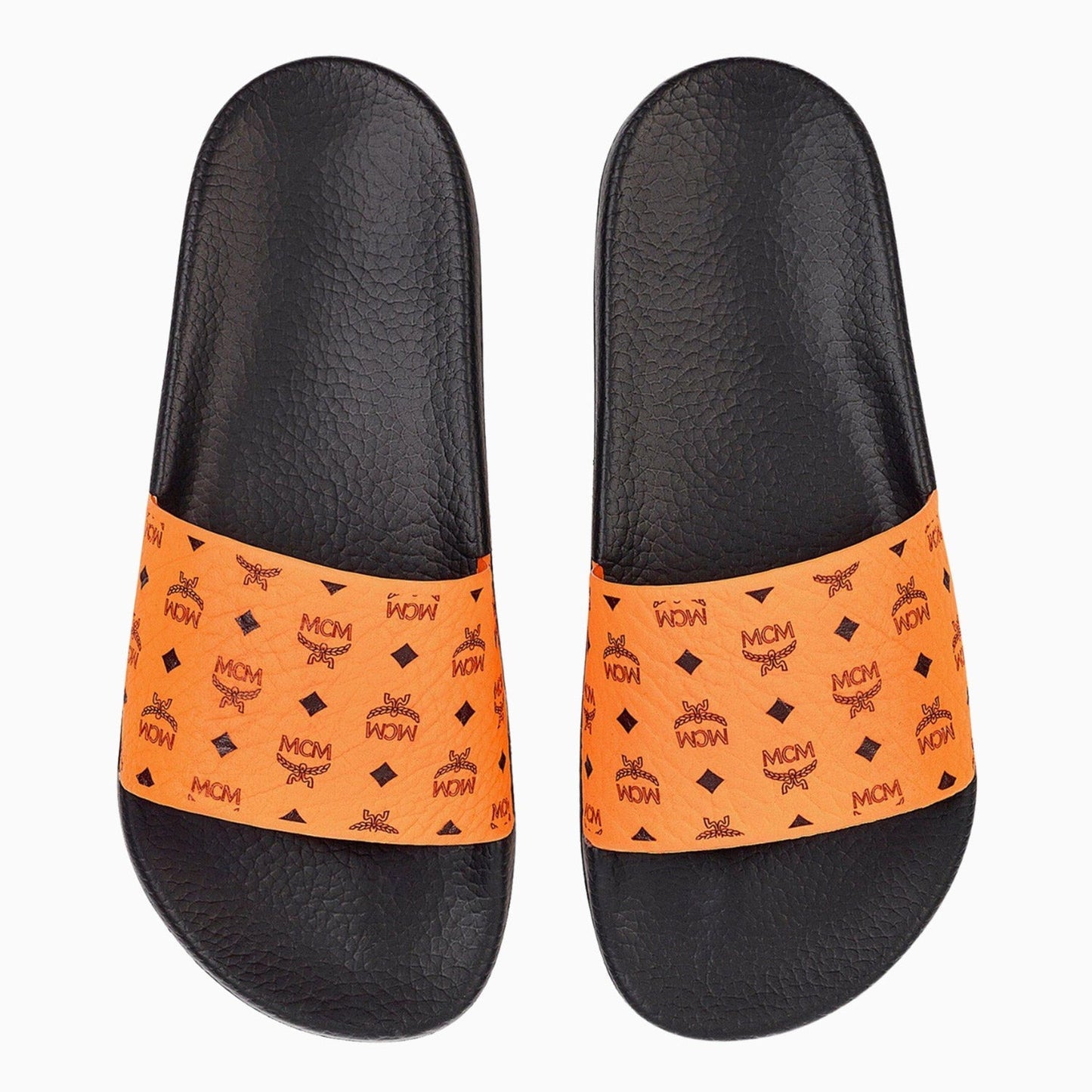 Men's Monogram Print Slide