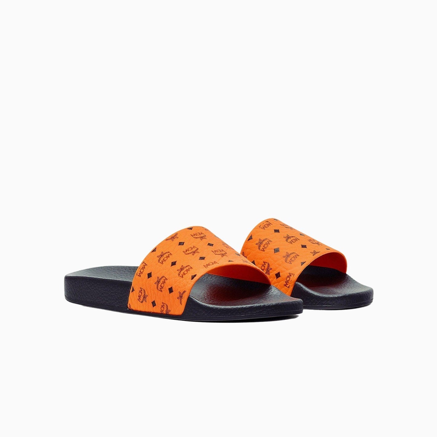 Men's Monogram Print Slide