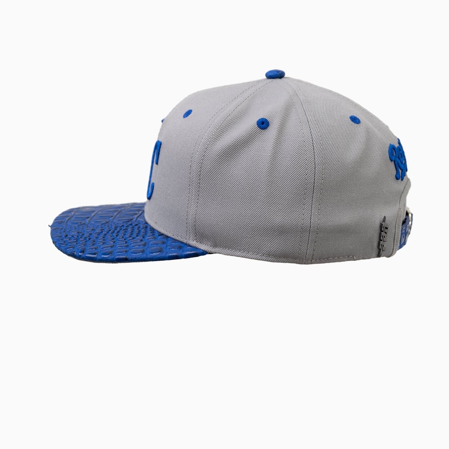 Kansas City Royals MLB Leather Visor Strapback Hat