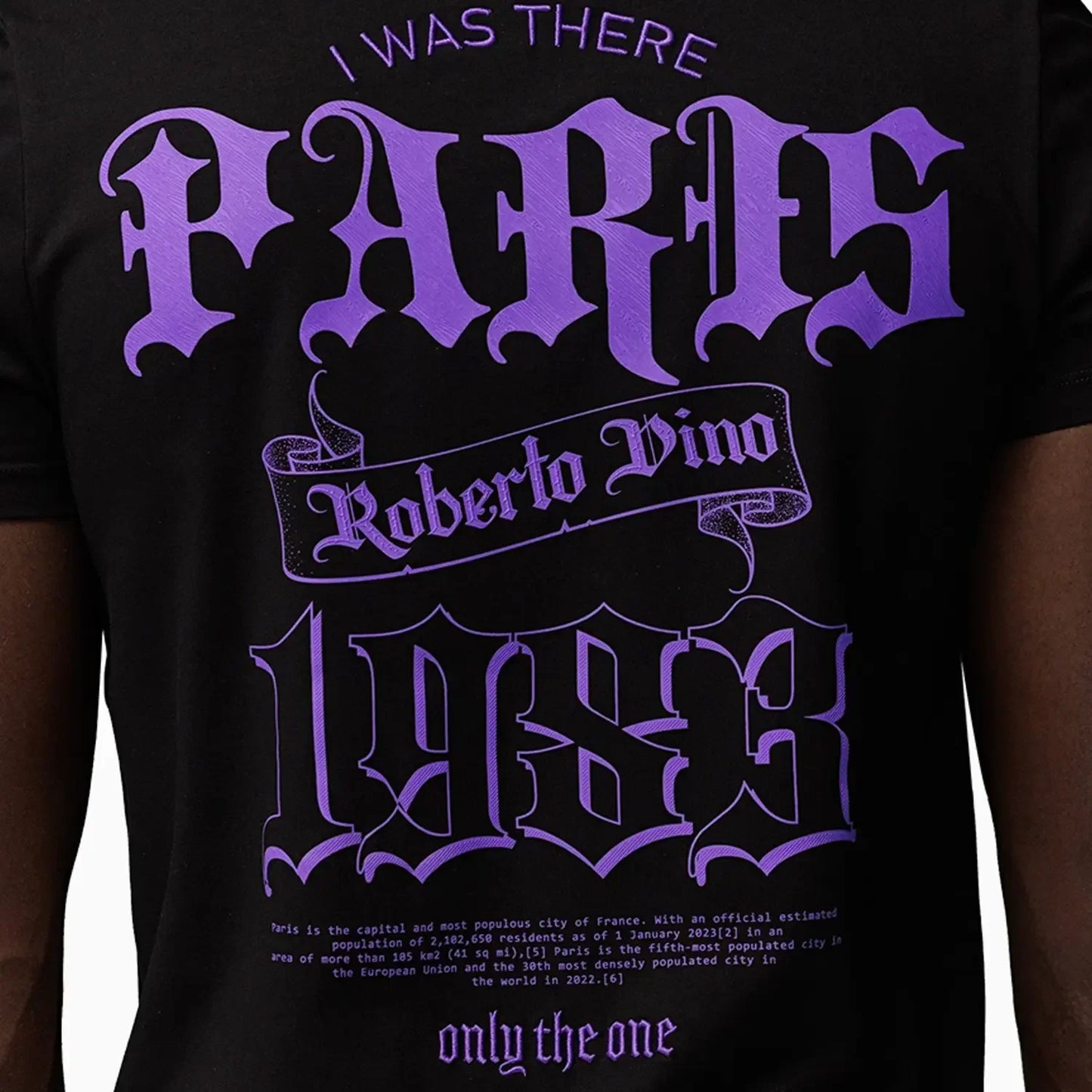 Men's One Paris Short Sleeve T-Shirt