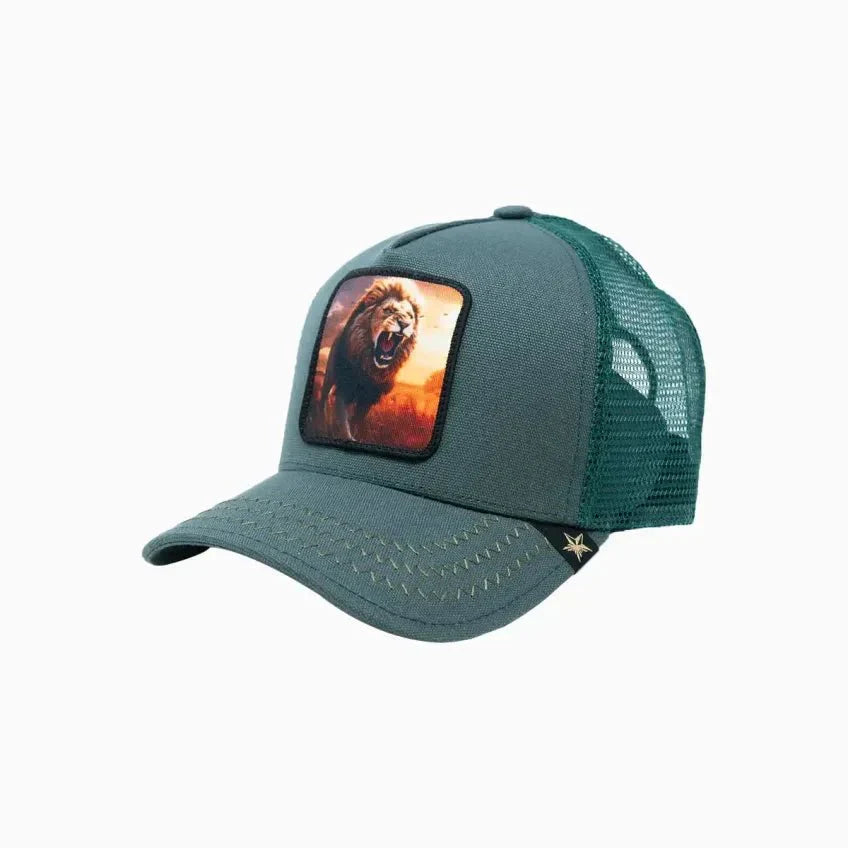 Lion Jade Trucker Hat