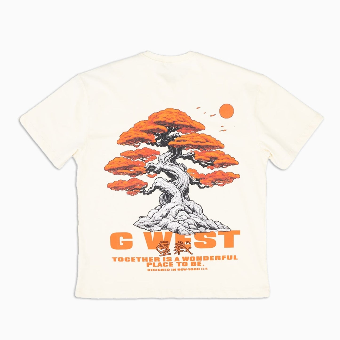 Men's Bonsai Tree Crew Neck T Shirt