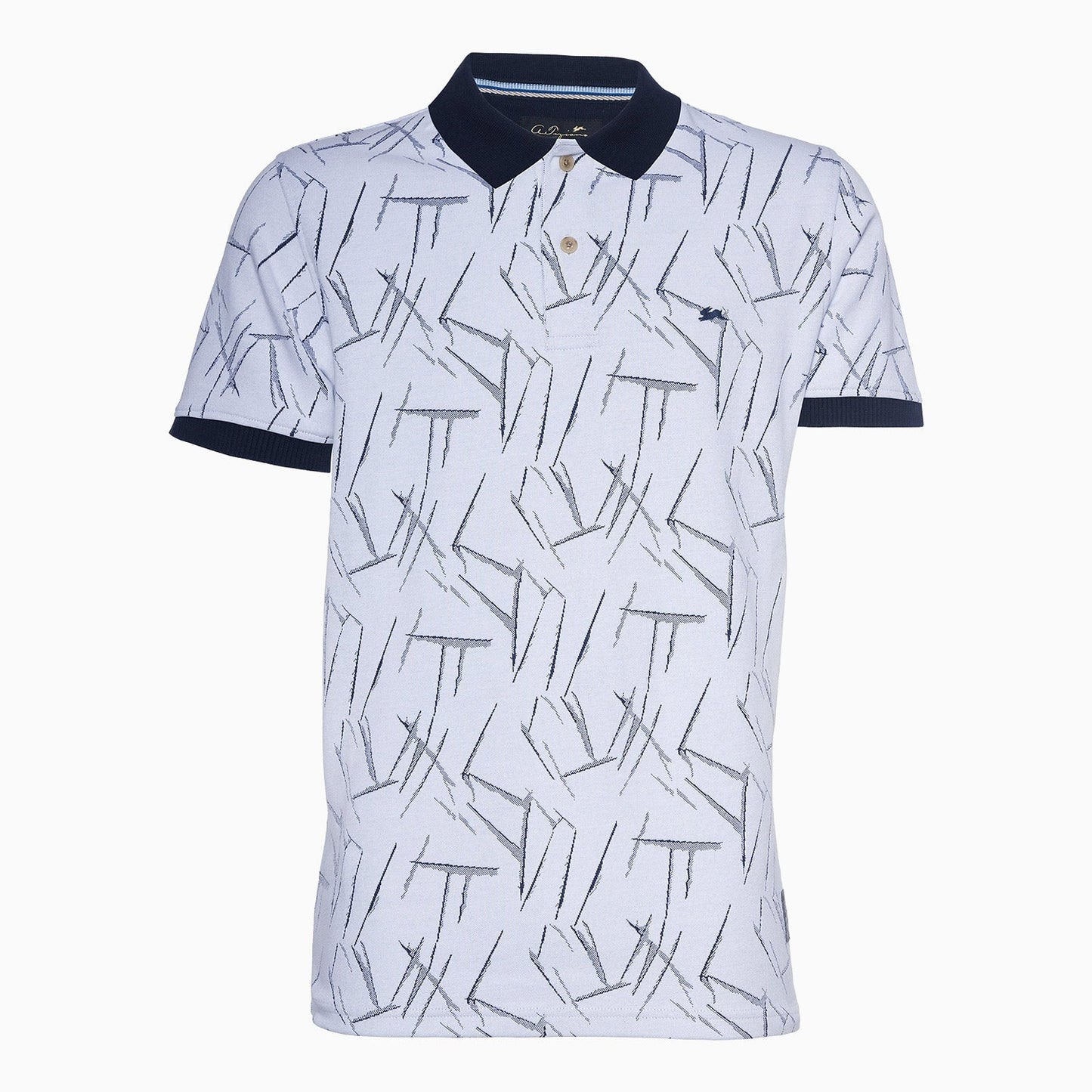Men's Ridge Thunderbolt Jacquard Polo Shirt