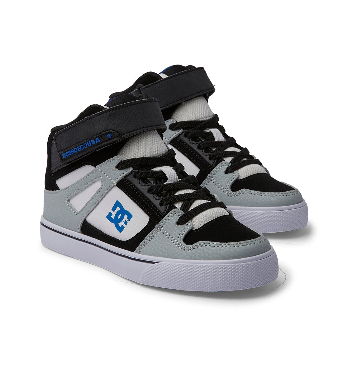Kids' Pure High Elastic Lace High-Top Shoes