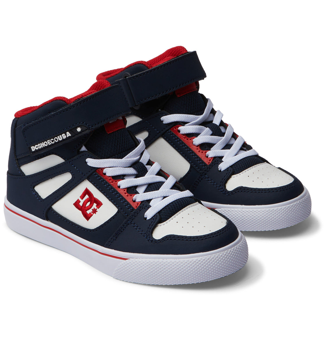 Kids' Pure High Elastic Lace High-Top Shoes