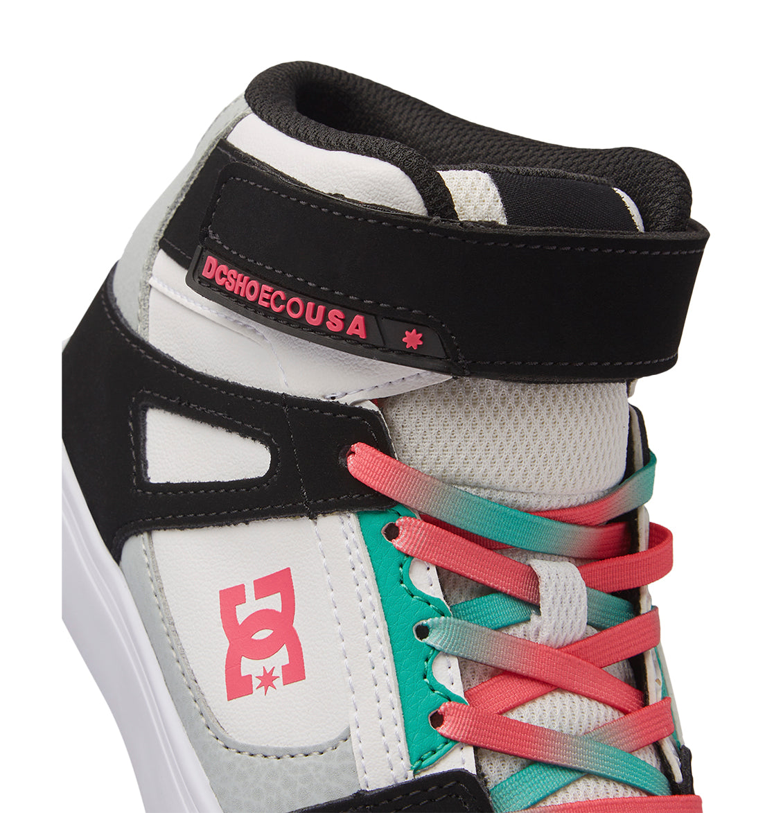Kids' Pure High-Top Elastic Lace High-Top Shoes