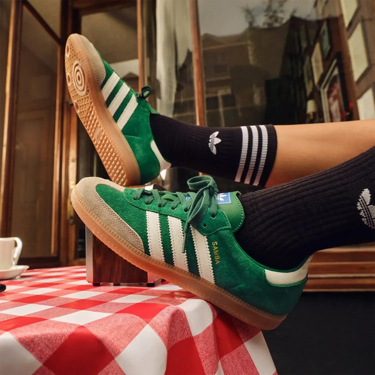Men's Originals Samba OG "Collegiate Green Gum"