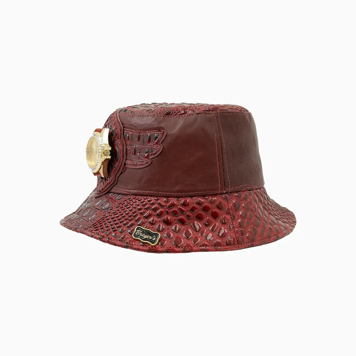 Breyer's Buck 50 Bucket Leather Watch Hat