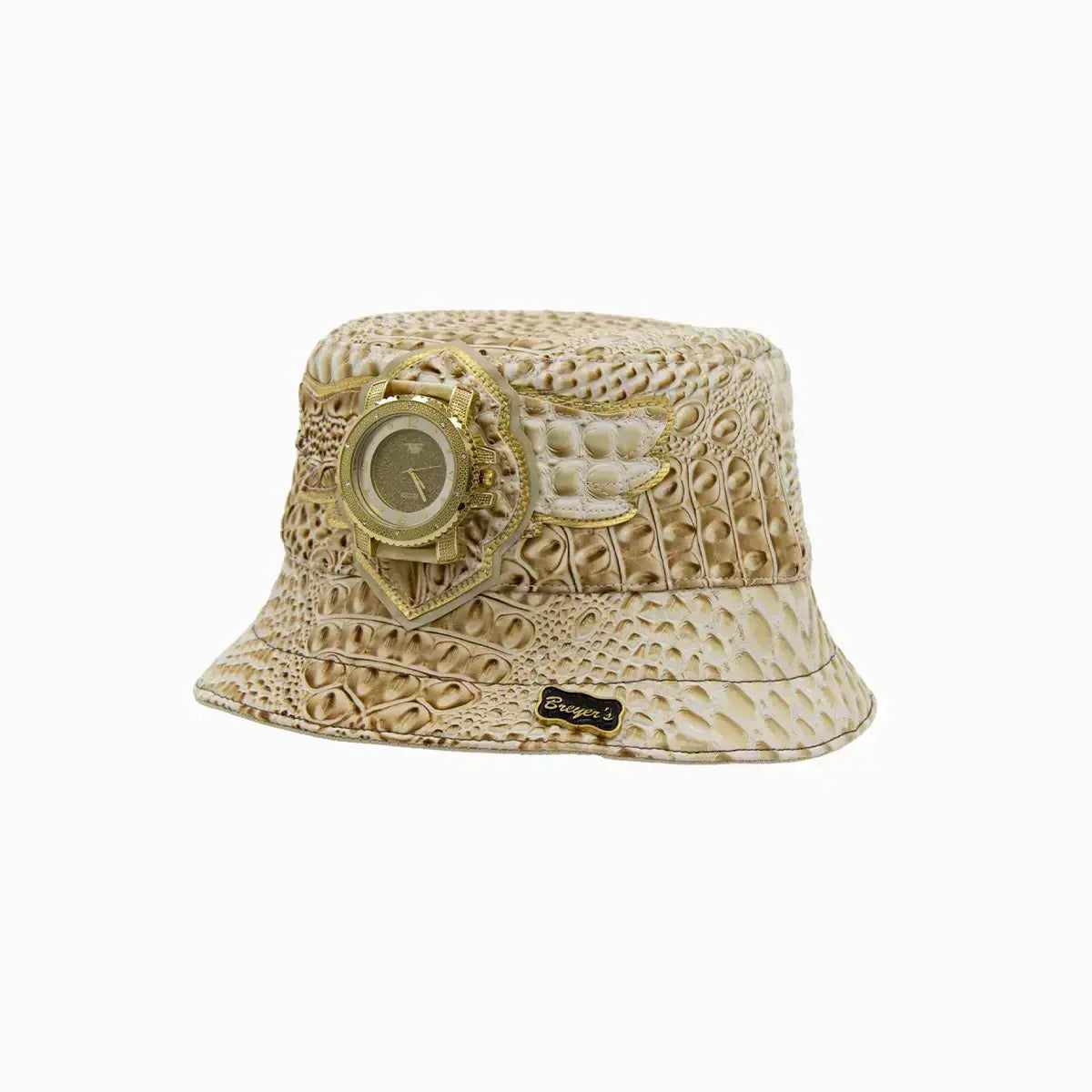 Breyer's Buck 50 Bucket Leather Watch Hat