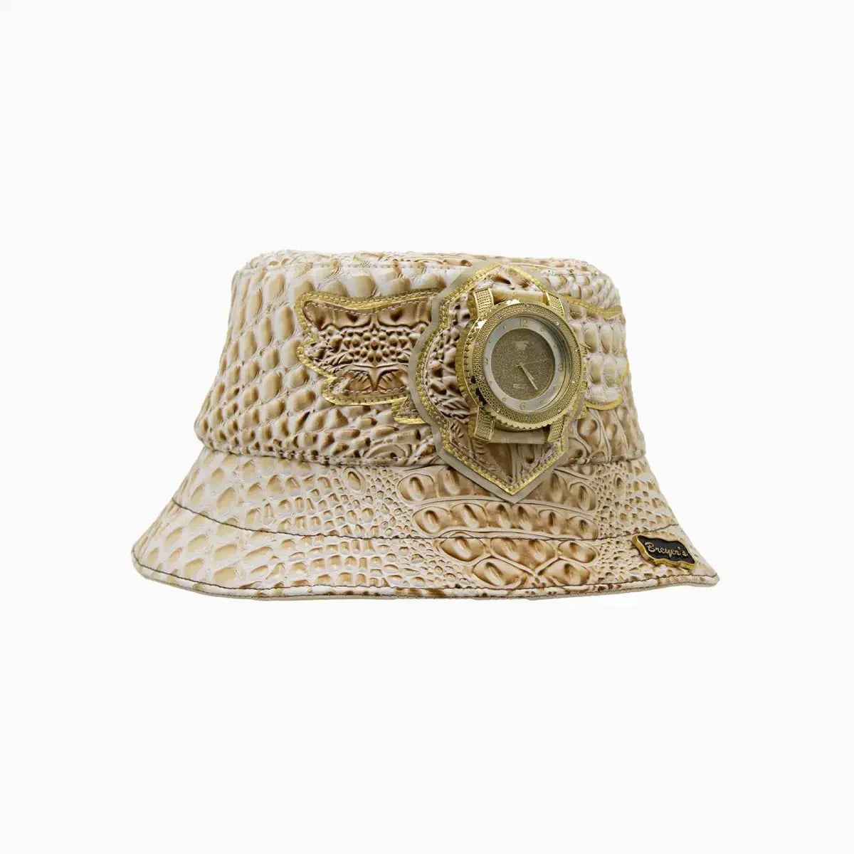 Breyer's Buck 50 Bucket Leather Watch Hat
