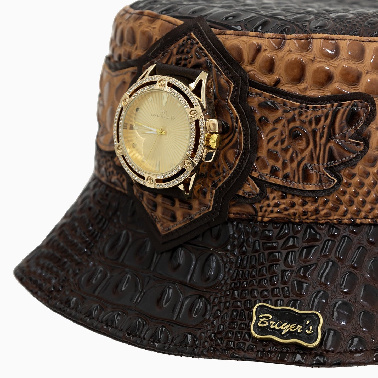 Breyer's Buck 50 Bucket Leather Watch Hat