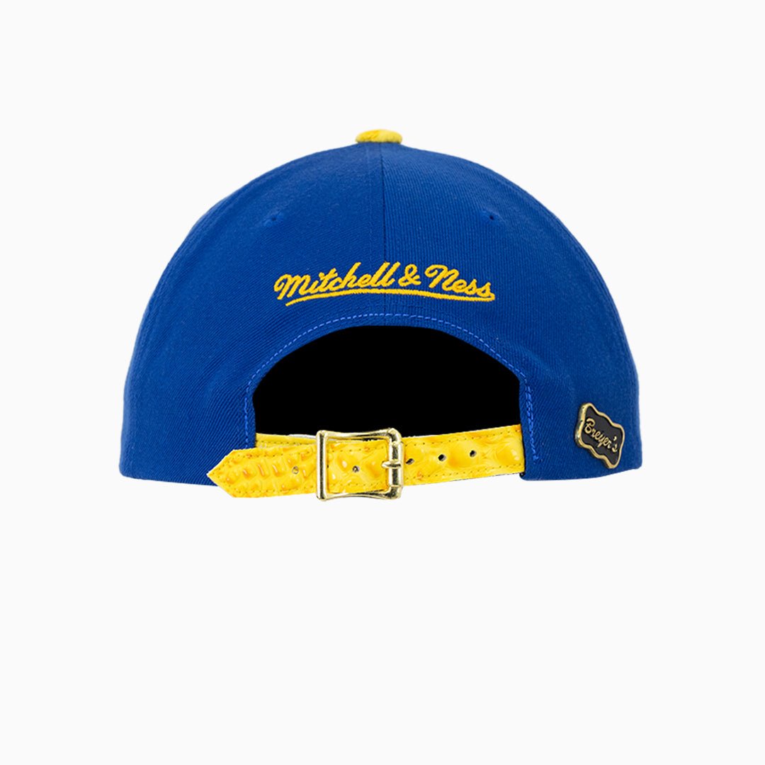 Breyer's Buck 50 Golden State Warriors Hat With Leather Visor