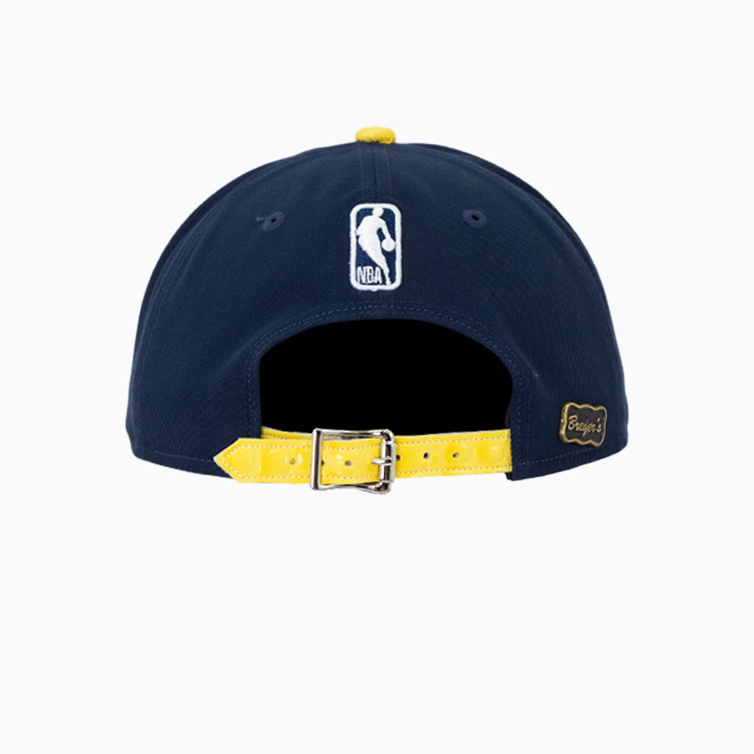 Breyer's Buck 50 Indiana Pacers NBA Hat With Leather Visor