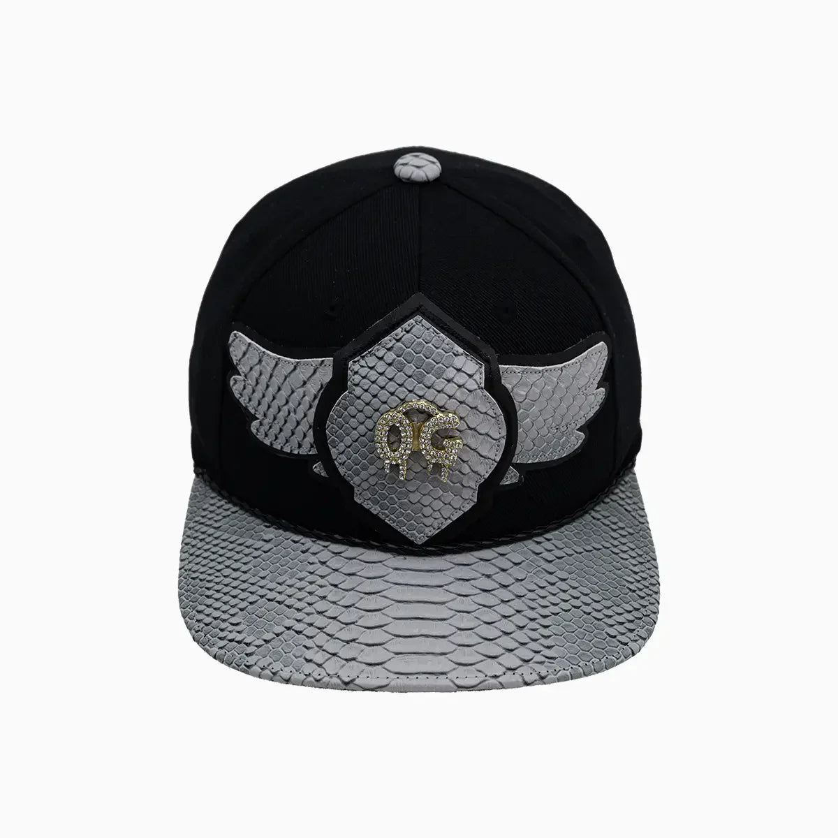 Breyer's Buck 50 OG Wool Hat With Faux Snake Skin Visor