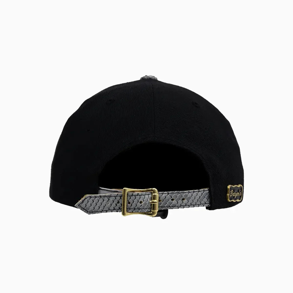 Breyer's Buck 50 OG Wool Hat With Faux Snake Skin Visor