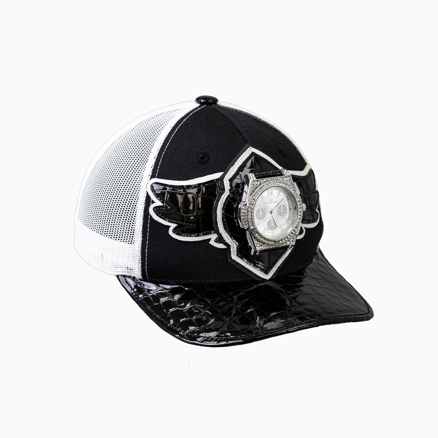 Breyer's Buck 50 Wool Trucker Hat With Leather Visor