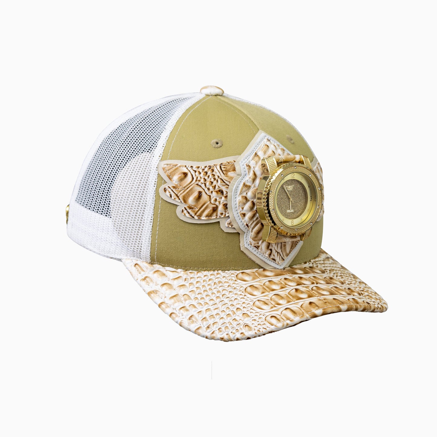 Breyer's Buck 50 Wool Trucker Hat With Leather Visor