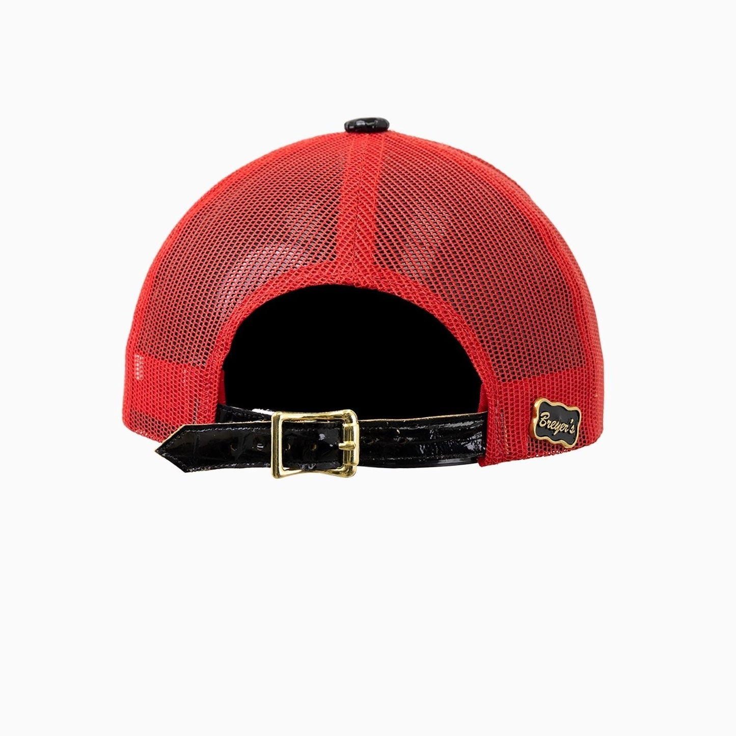 Breyer's Buck 50 Wool Trucker Hat With Leather Visor