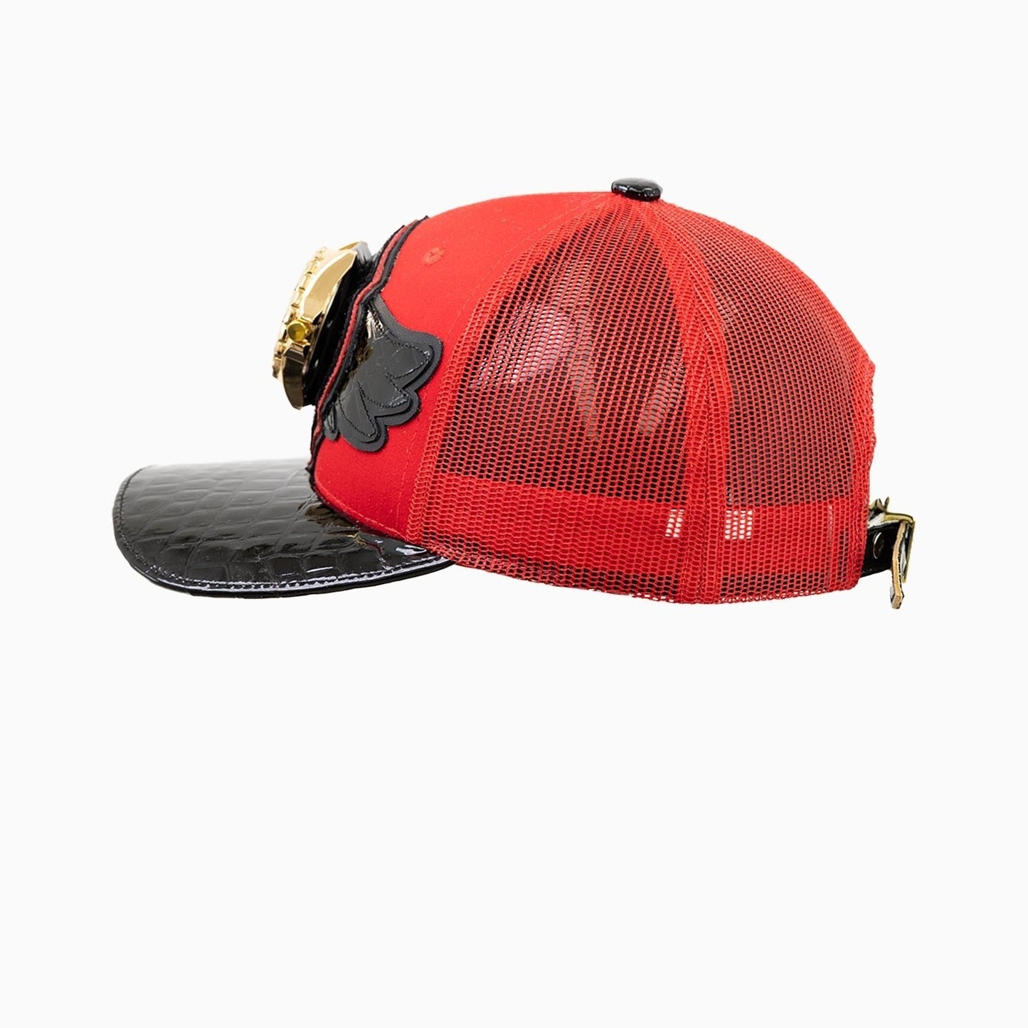 Breyer's Buck 50 Wool Trucker Hat With Leather Visor
