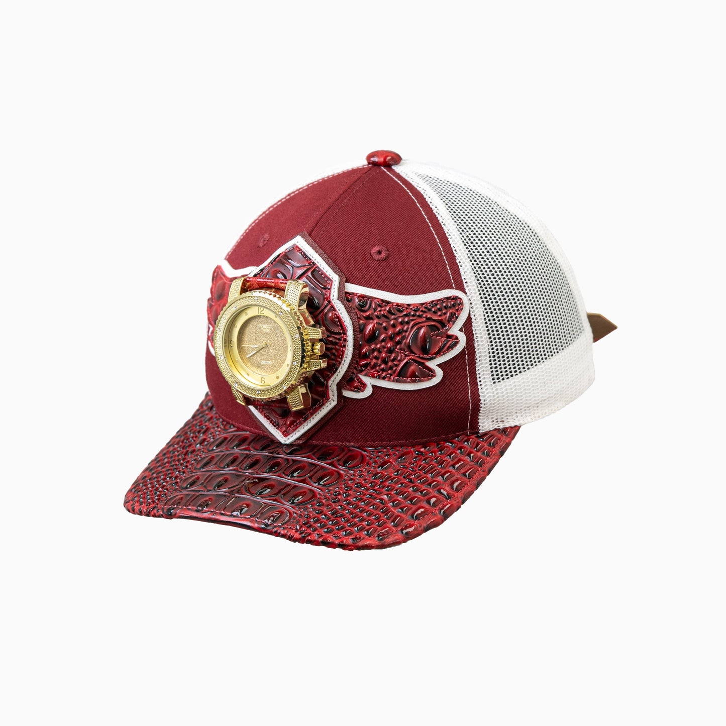 Breyer's Buck 50 Wool Trucker Hat With Leather Visor