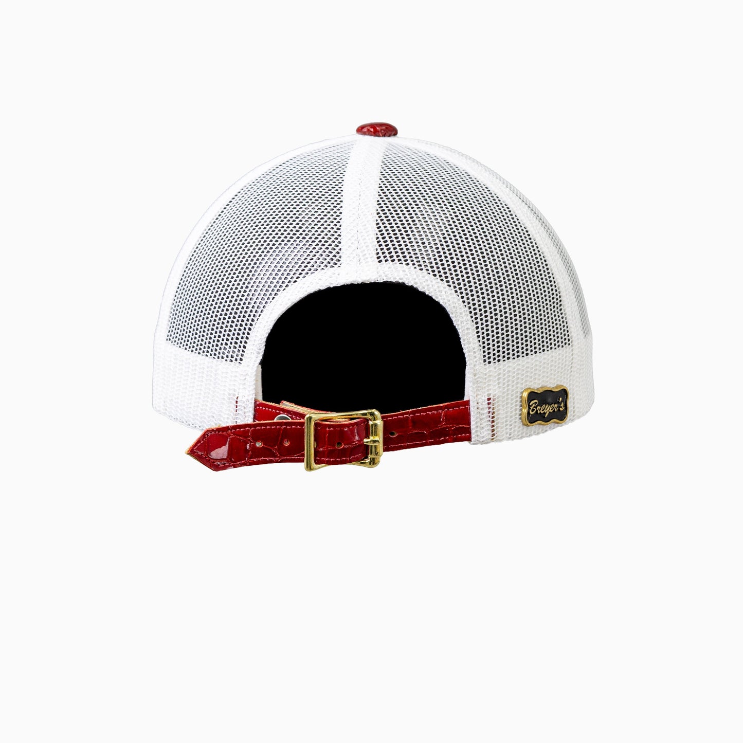 Breyer's Buck 50 Wool Trucker Hat With Leather Visor